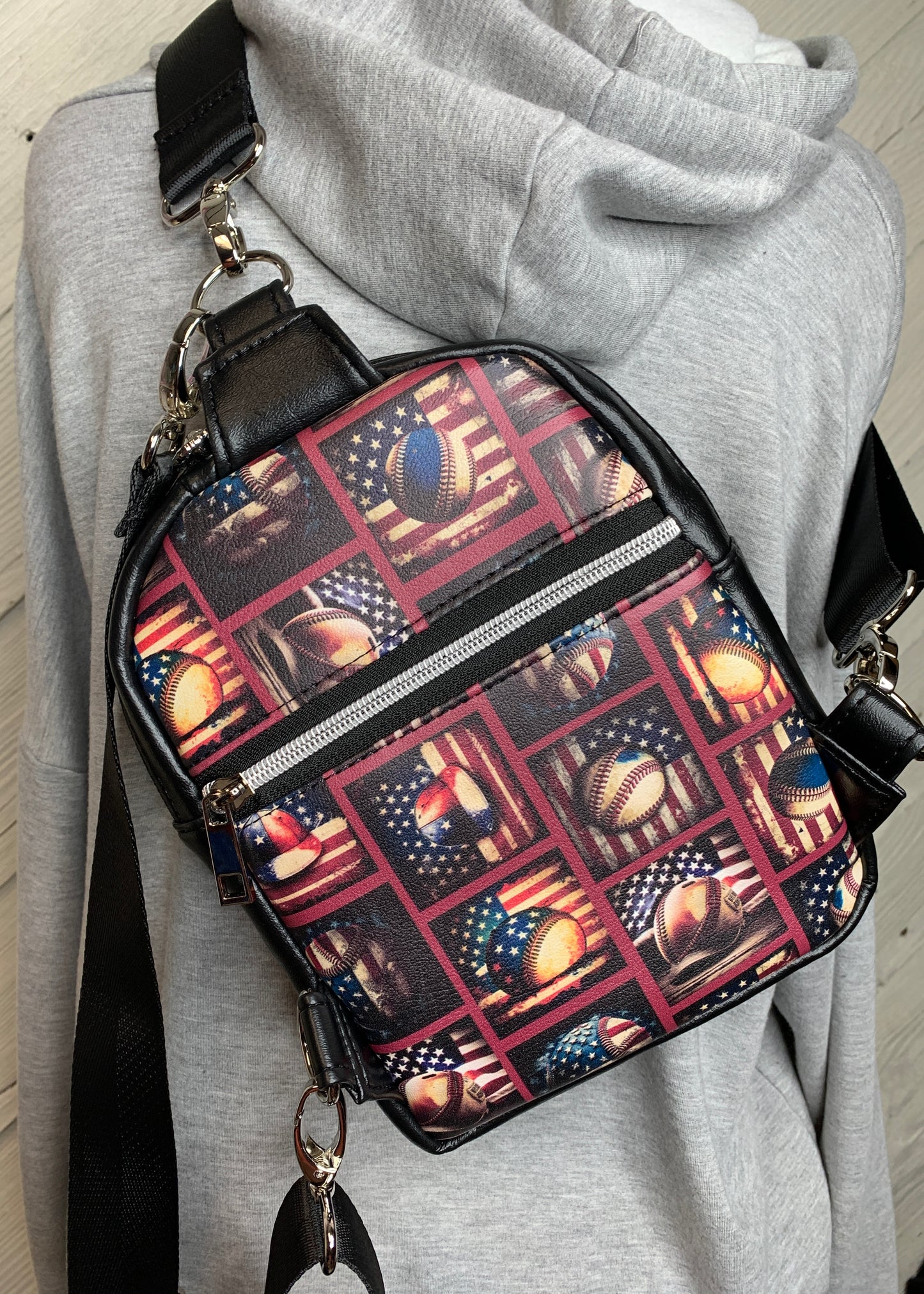 Baseball Backpack Purse