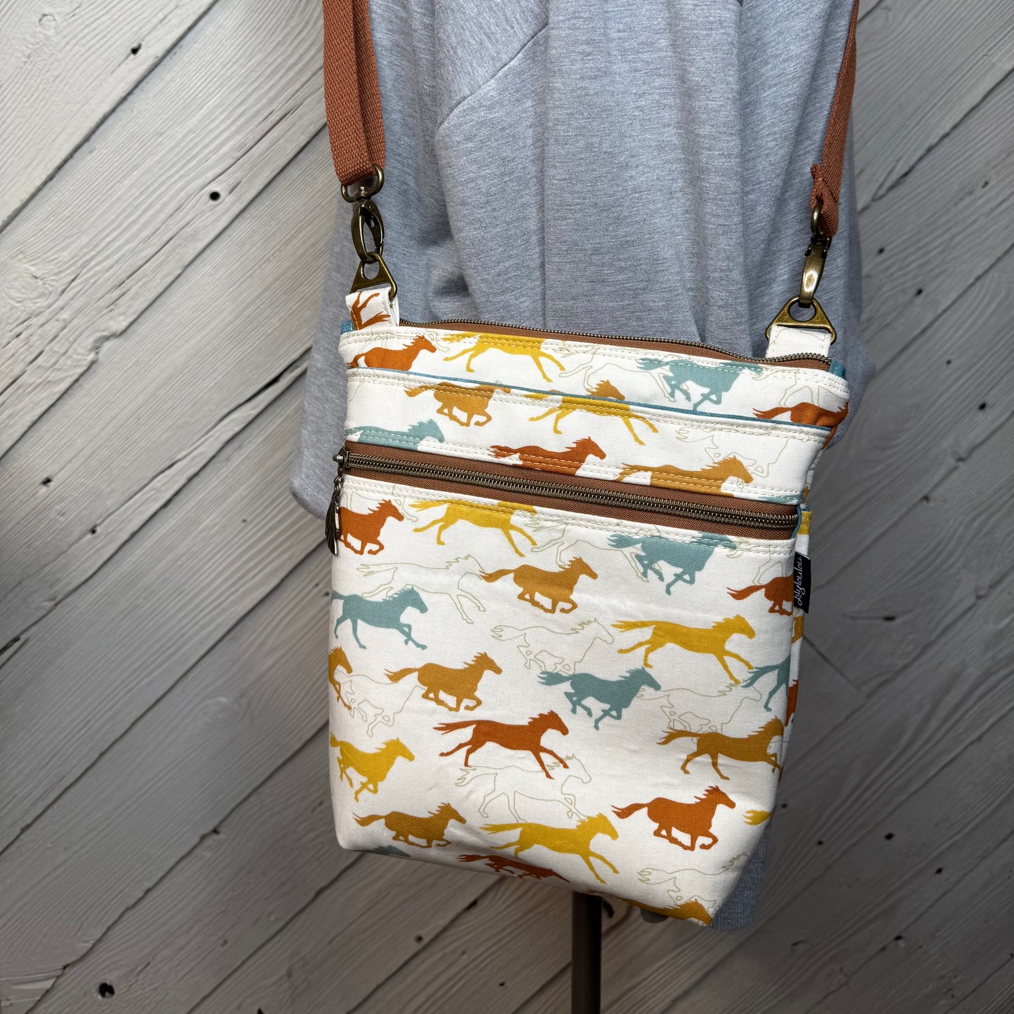 Crossbody Bag with horse design