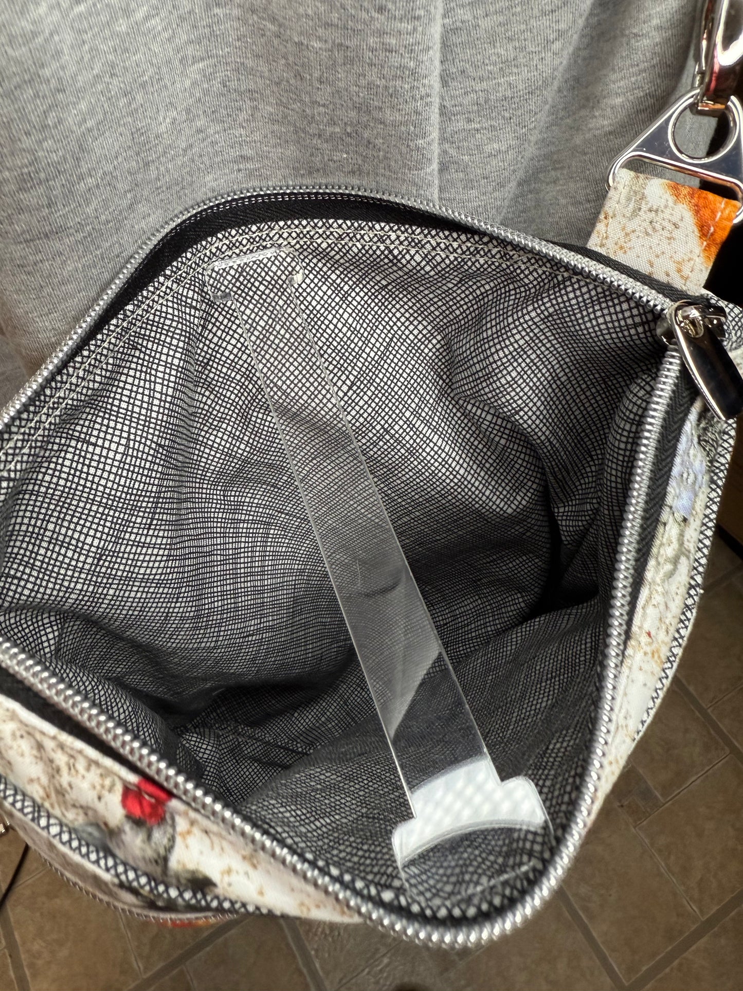 Crossbody Bag with chicken design