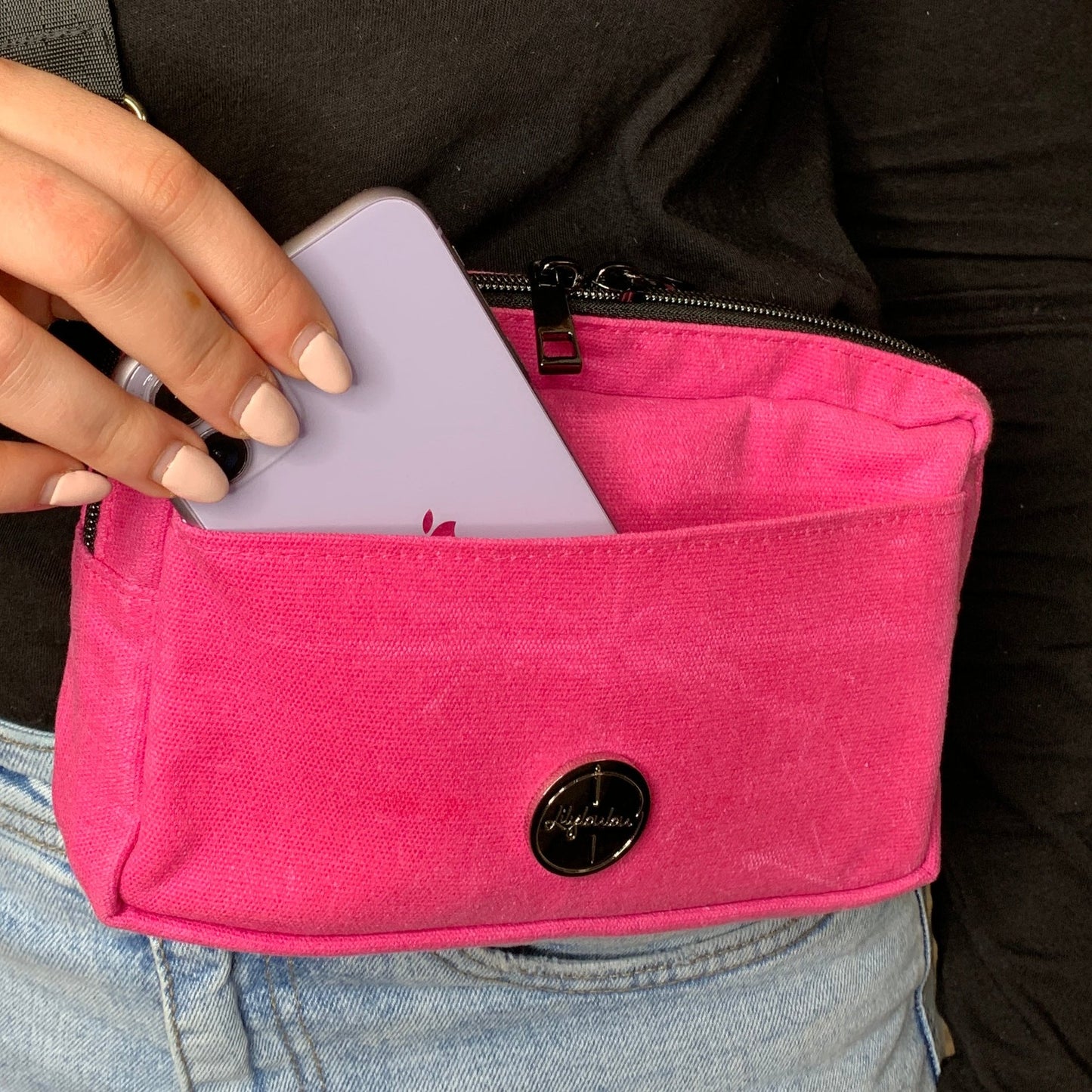 Pink Sling Bag