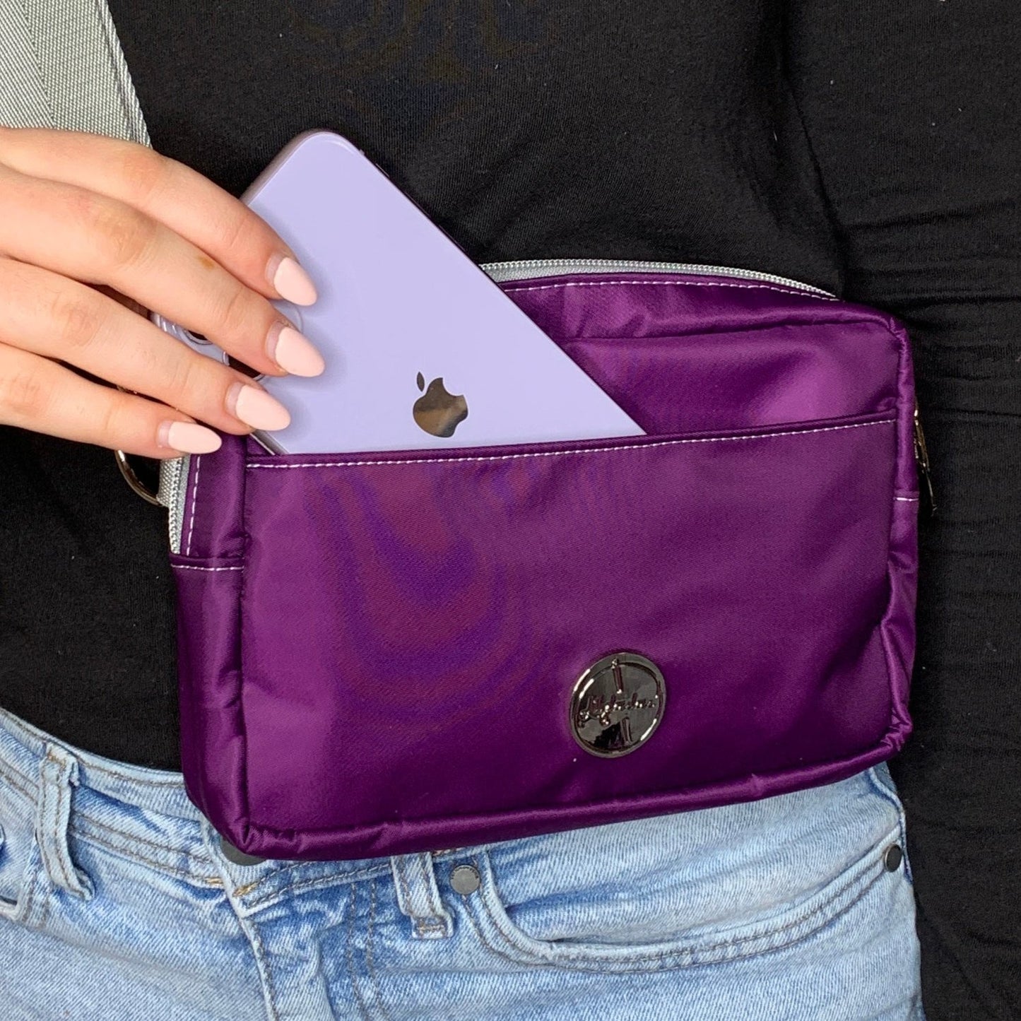 Purple Sling Bag