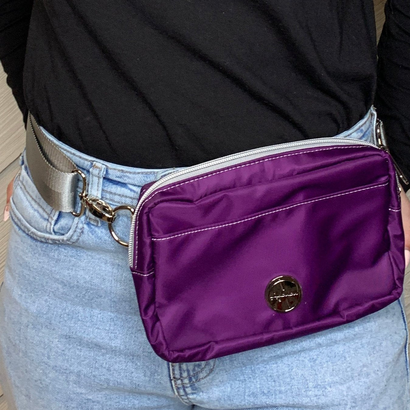 Purple Sling Bag