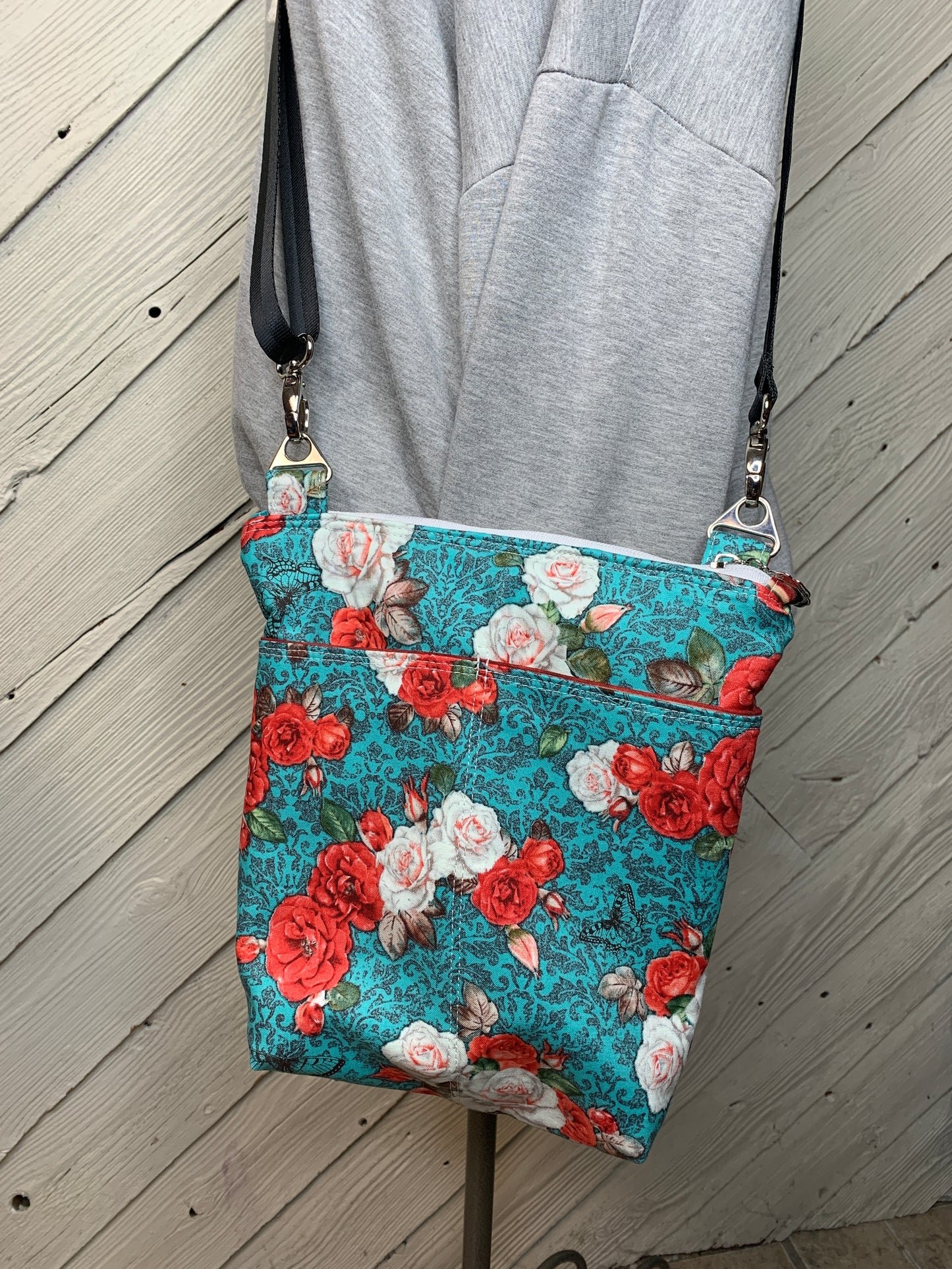 Crossbody Bag with floral design