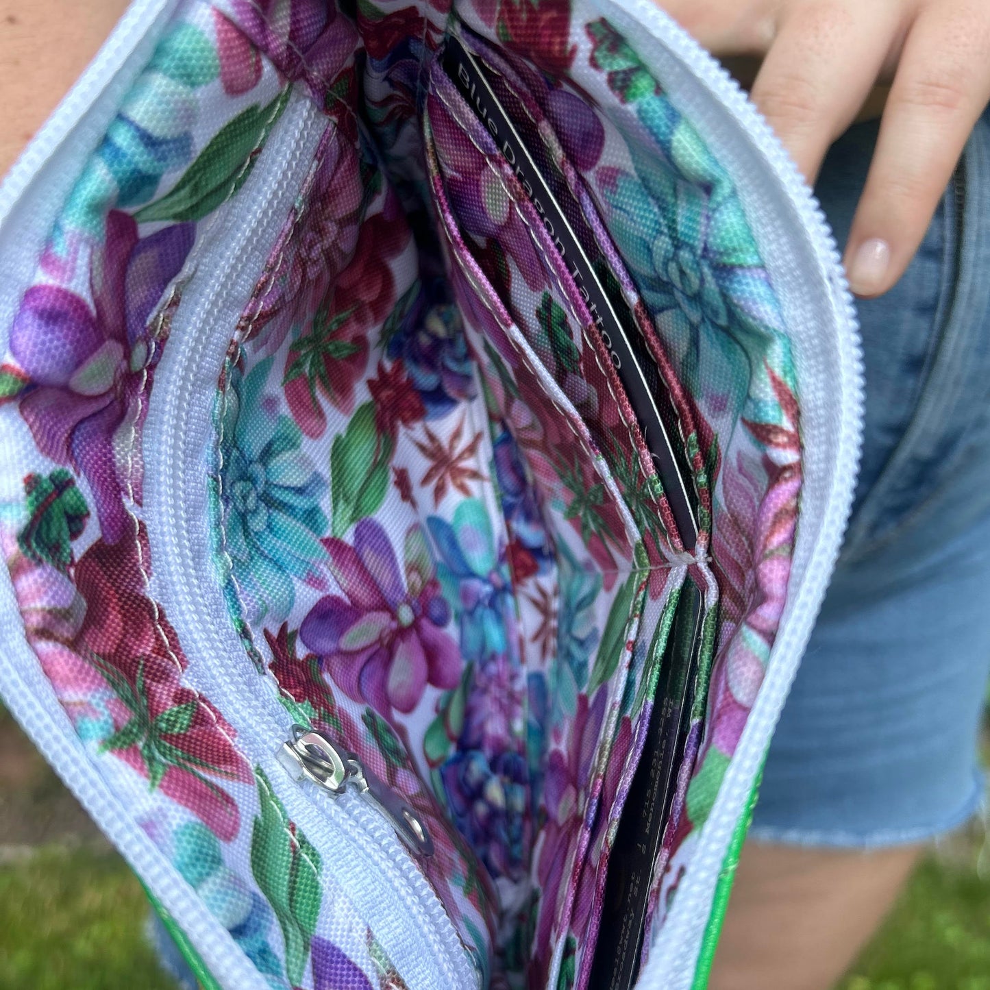 Green Wristlet
