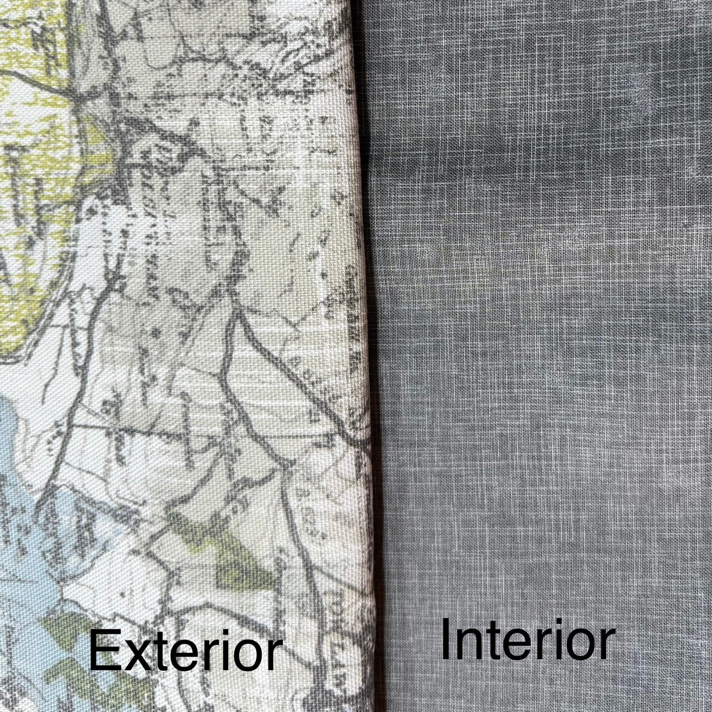 H20 to Go kit with map print