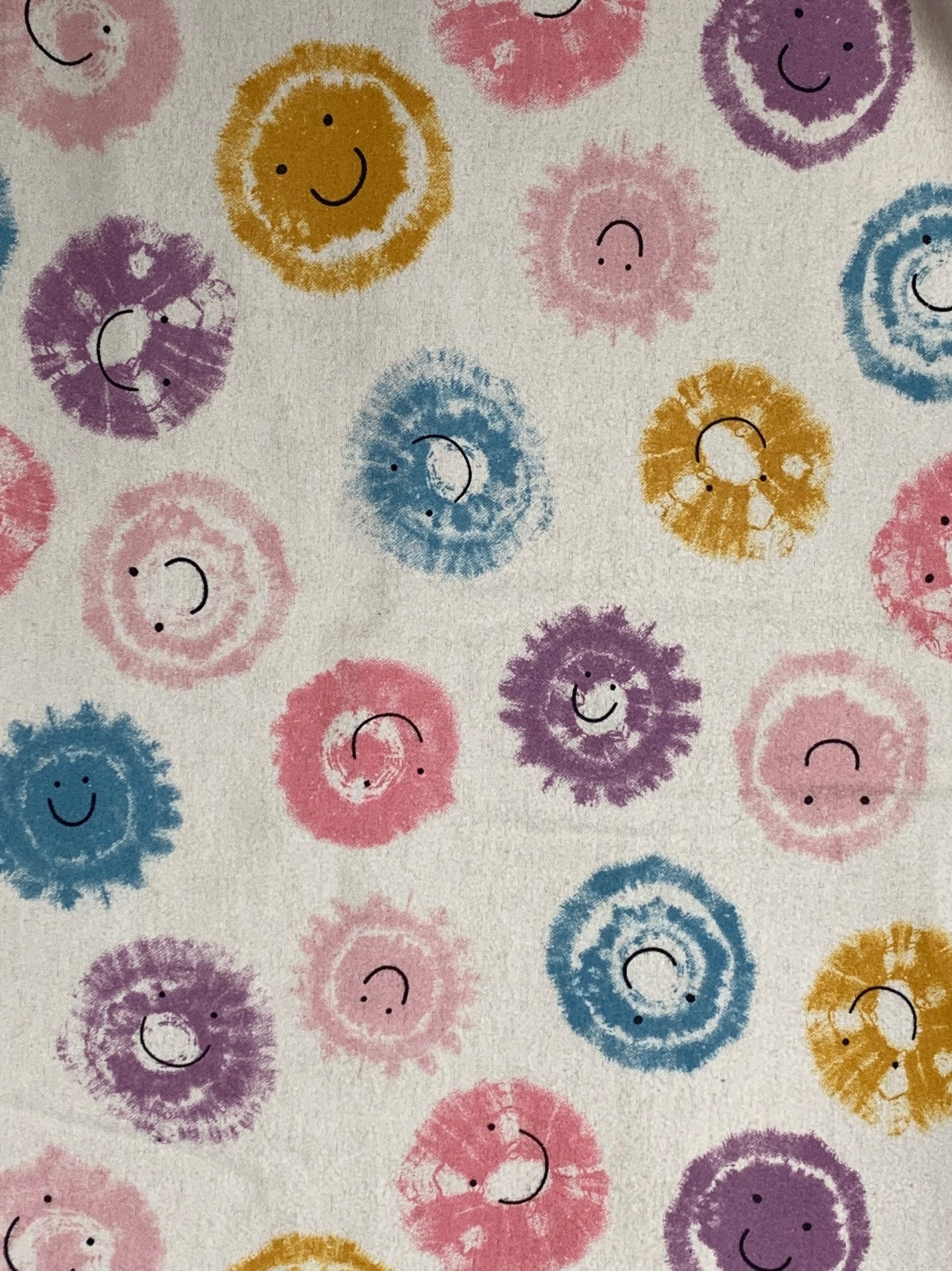 Adult Hooded Bath Towel with Smiley-Face Flannel Lining on the Hood