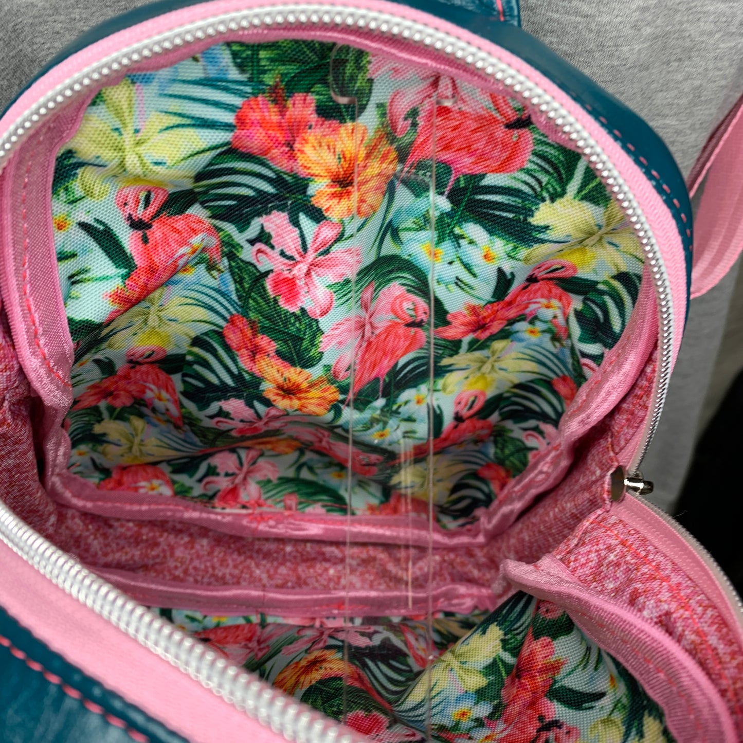 Flamingo Backpack Purse