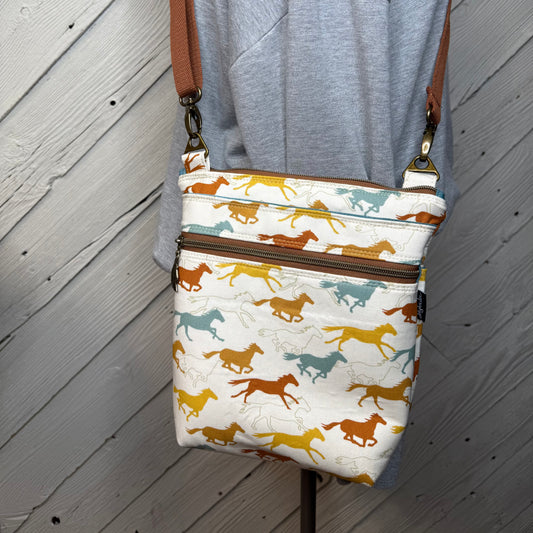 Crossbody Bag with horse design