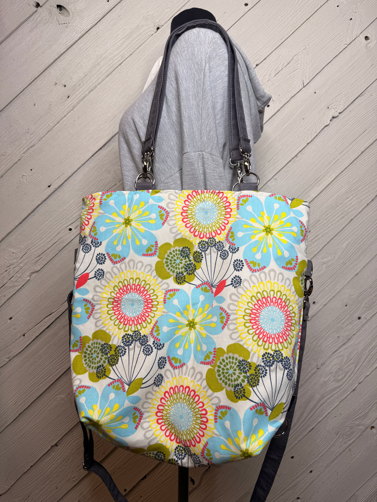 Floral Convertible Bag