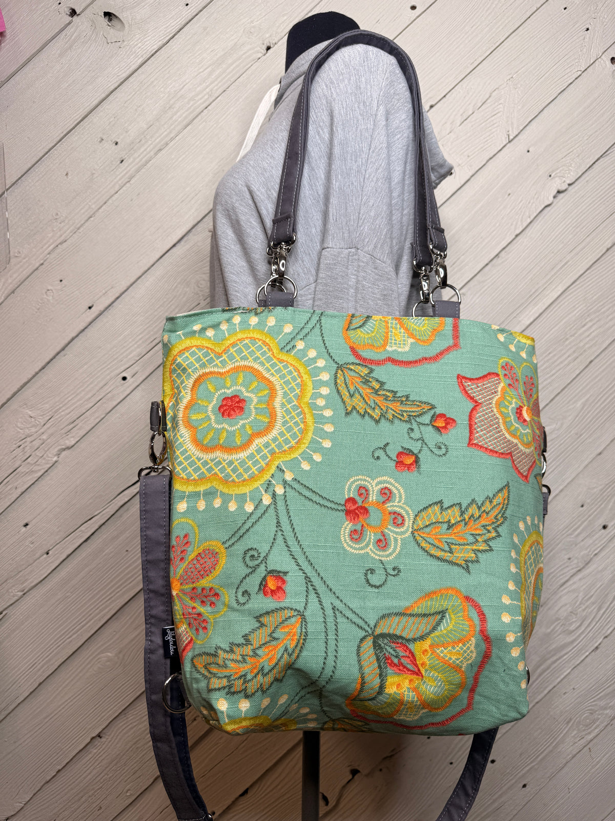 Floral Convertible Bag