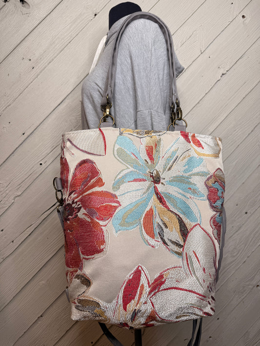 Floral Convertible Bag