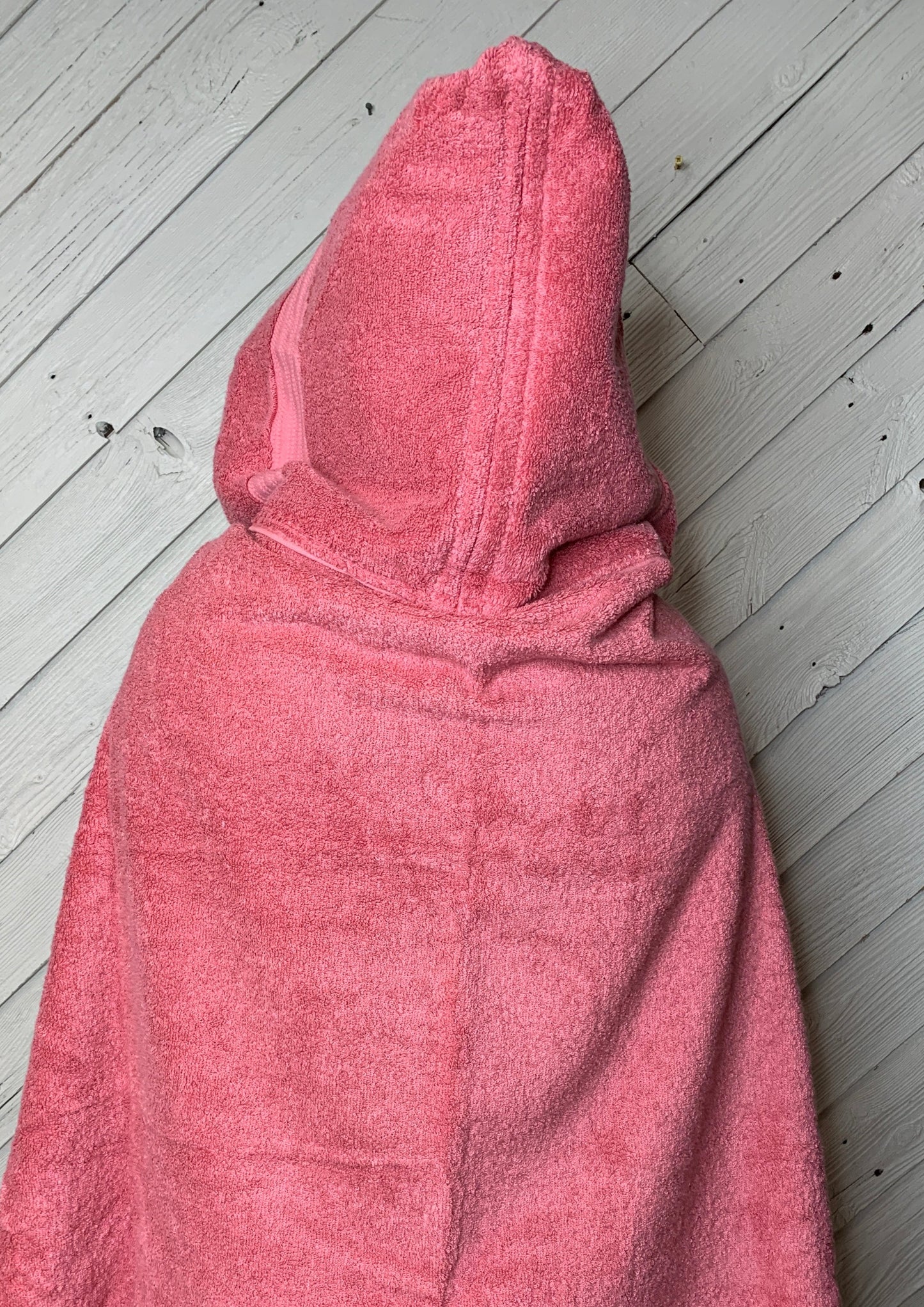 Adult Hooded Bath Towel, Ballet Flannel Hood Lining