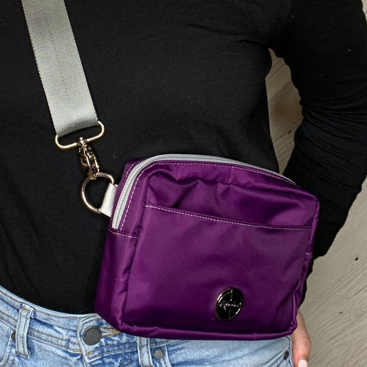 Purple Sling Bag