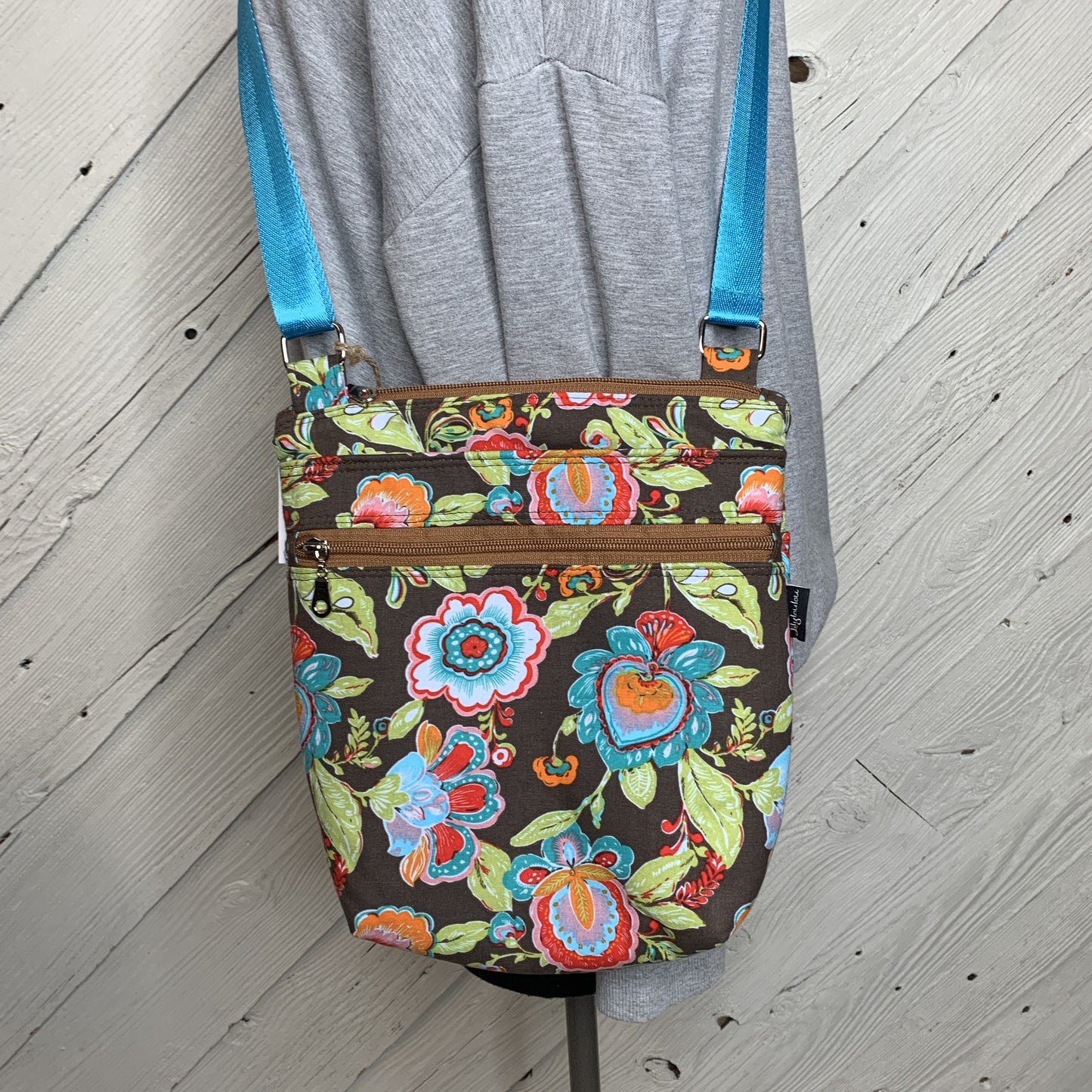 Crossbody Bag with floral design
