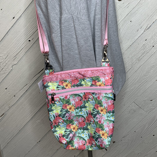 Crossbody Bag with flamingo design