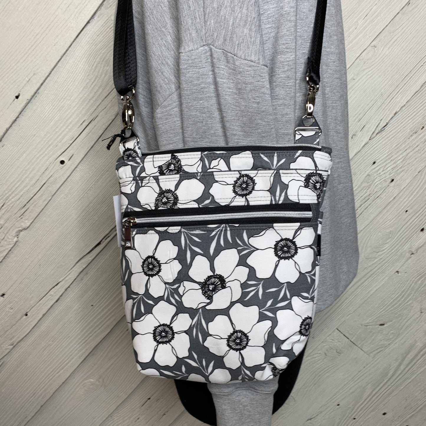 Crossbody Bag with floral design
