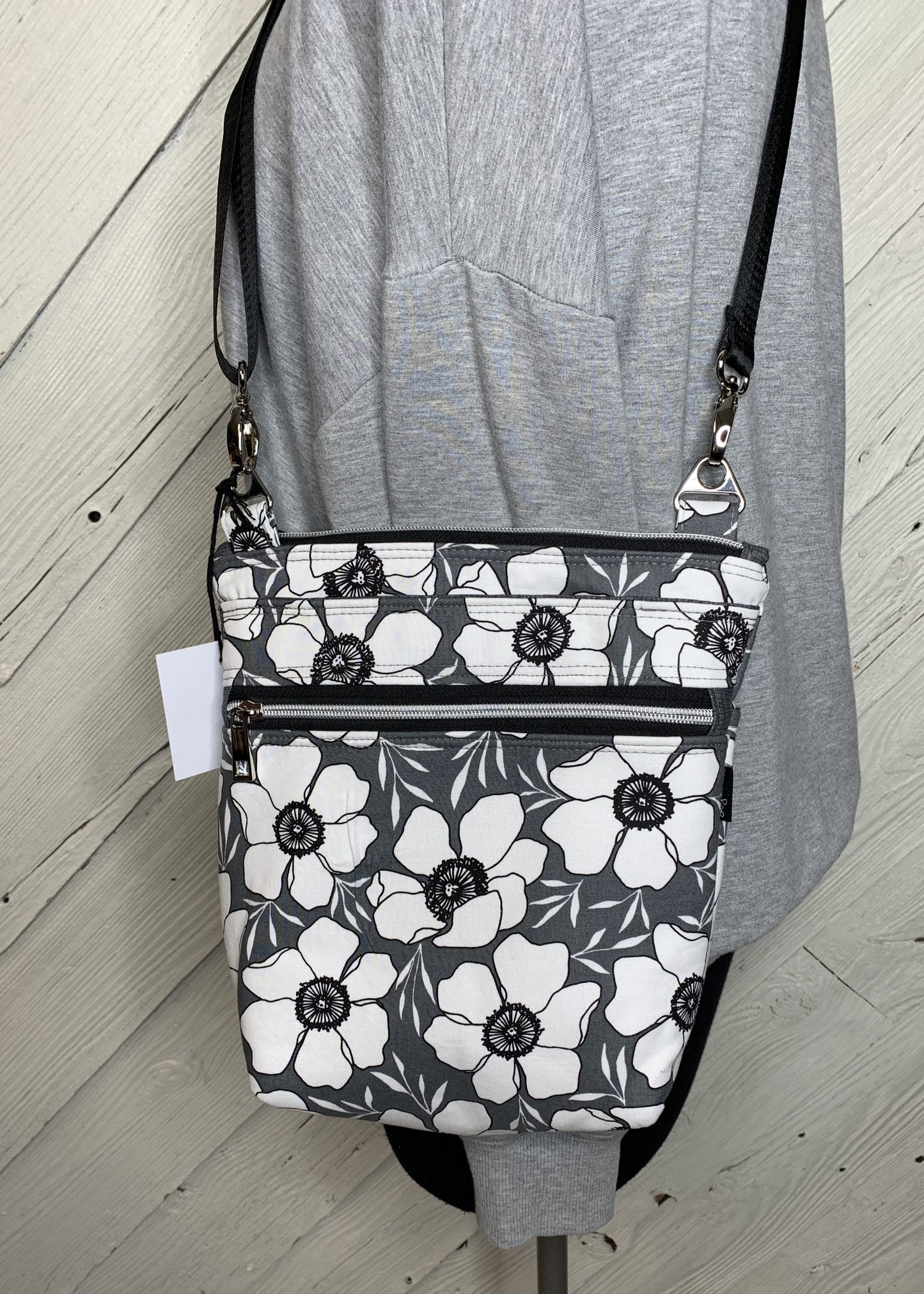 Crossbody Bag with floral design