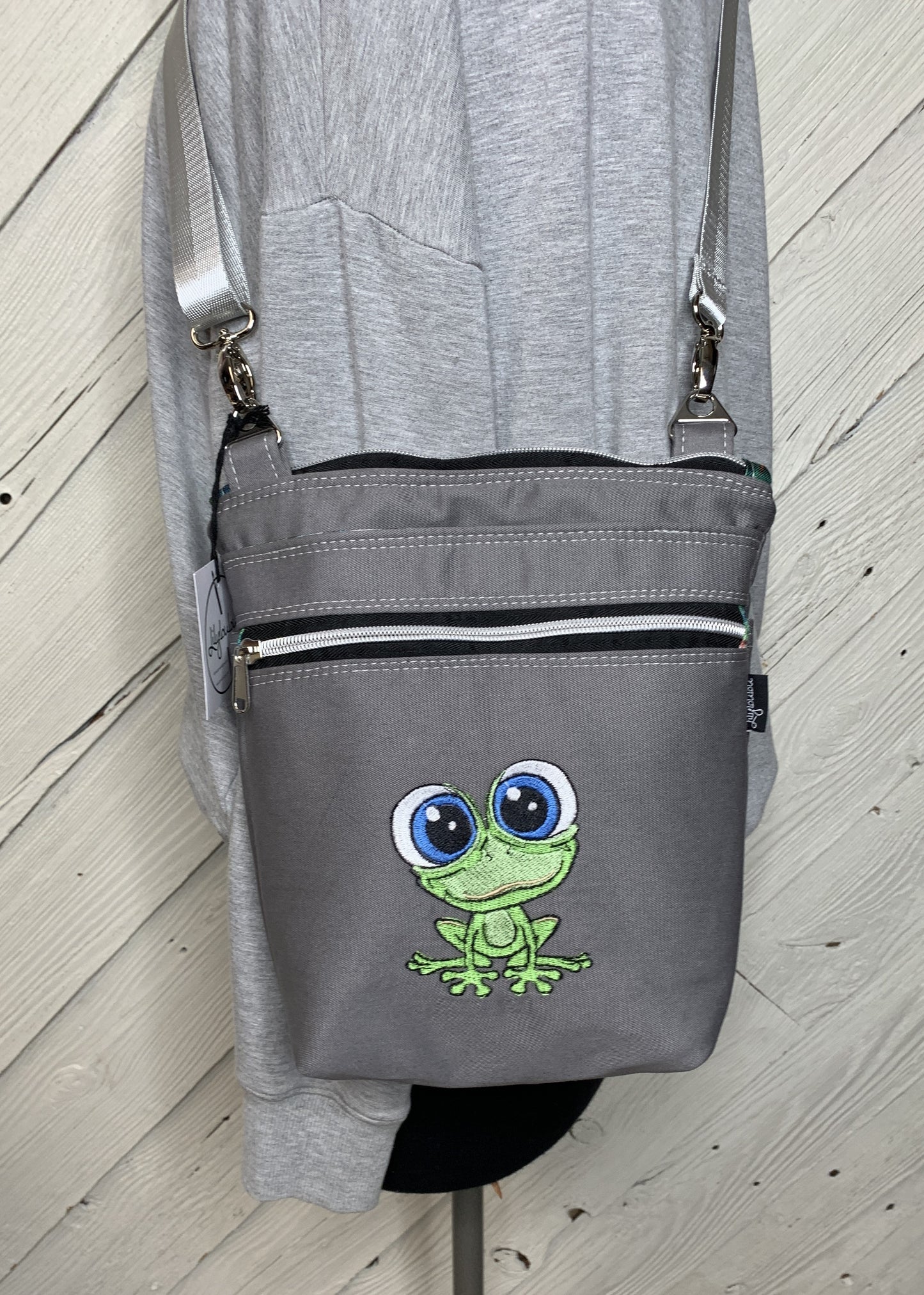 Crossbody Bag with frog design