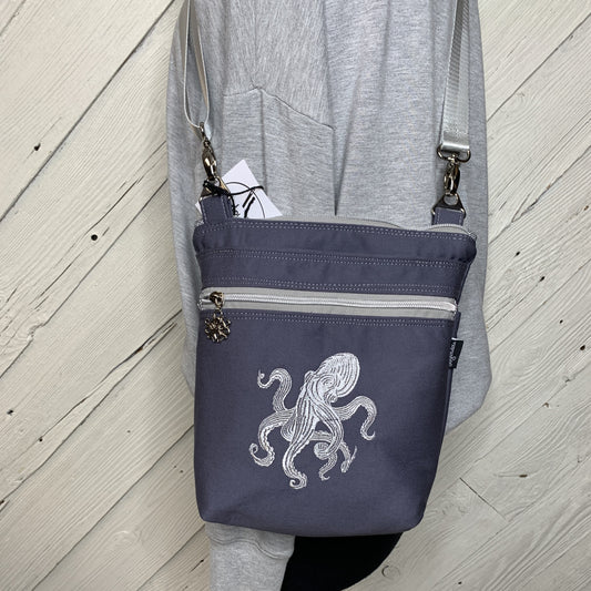 Crossbody Bag with octopus design