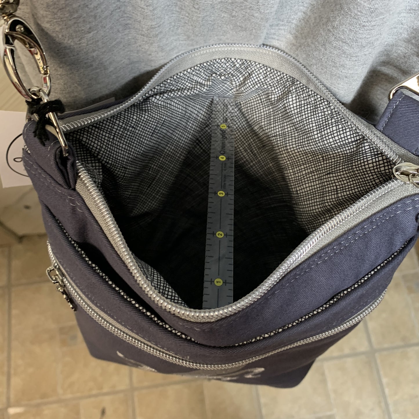 Crossbody Bag with octopus design
