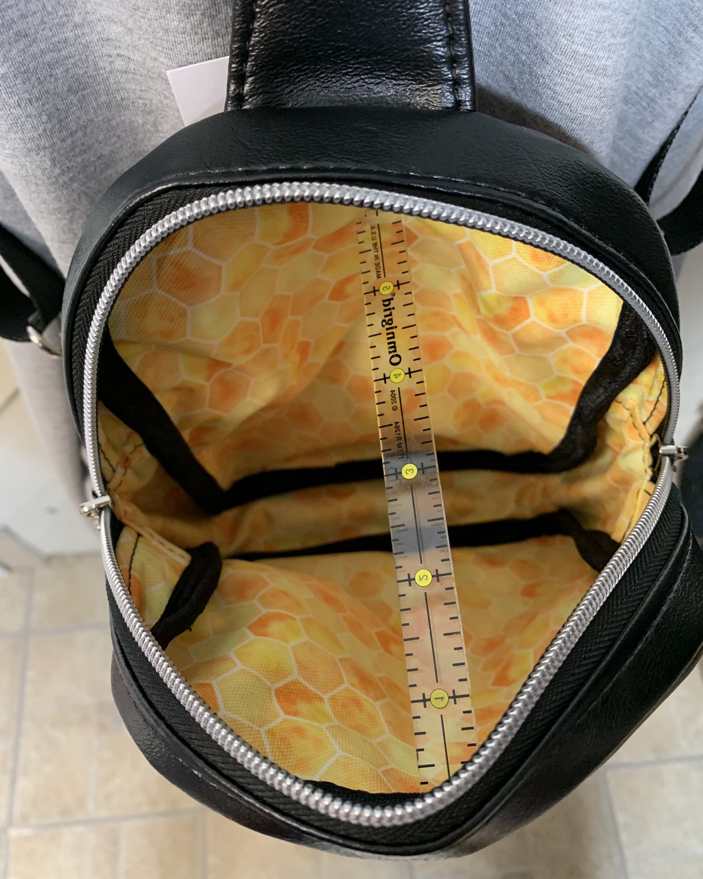 Bee Backpack Purse