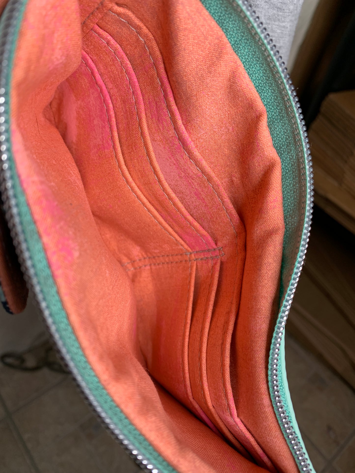 Clutch Crossbody Bag with a Dragonfly Pattern