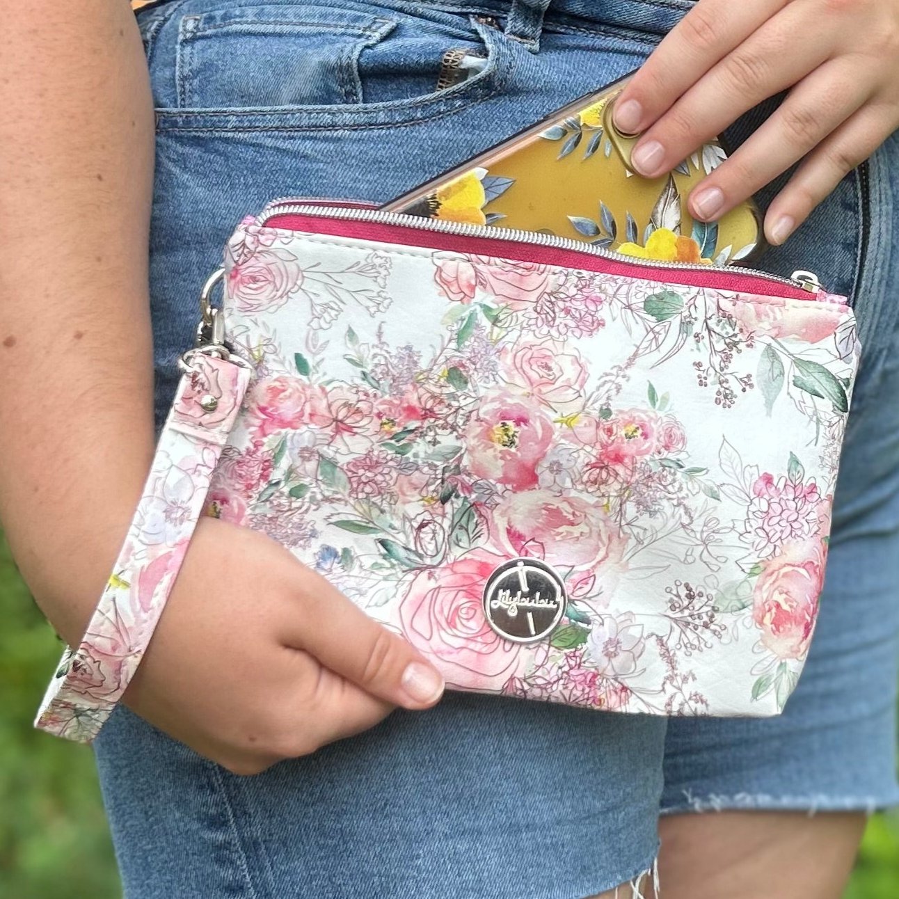 Floral Wristlet