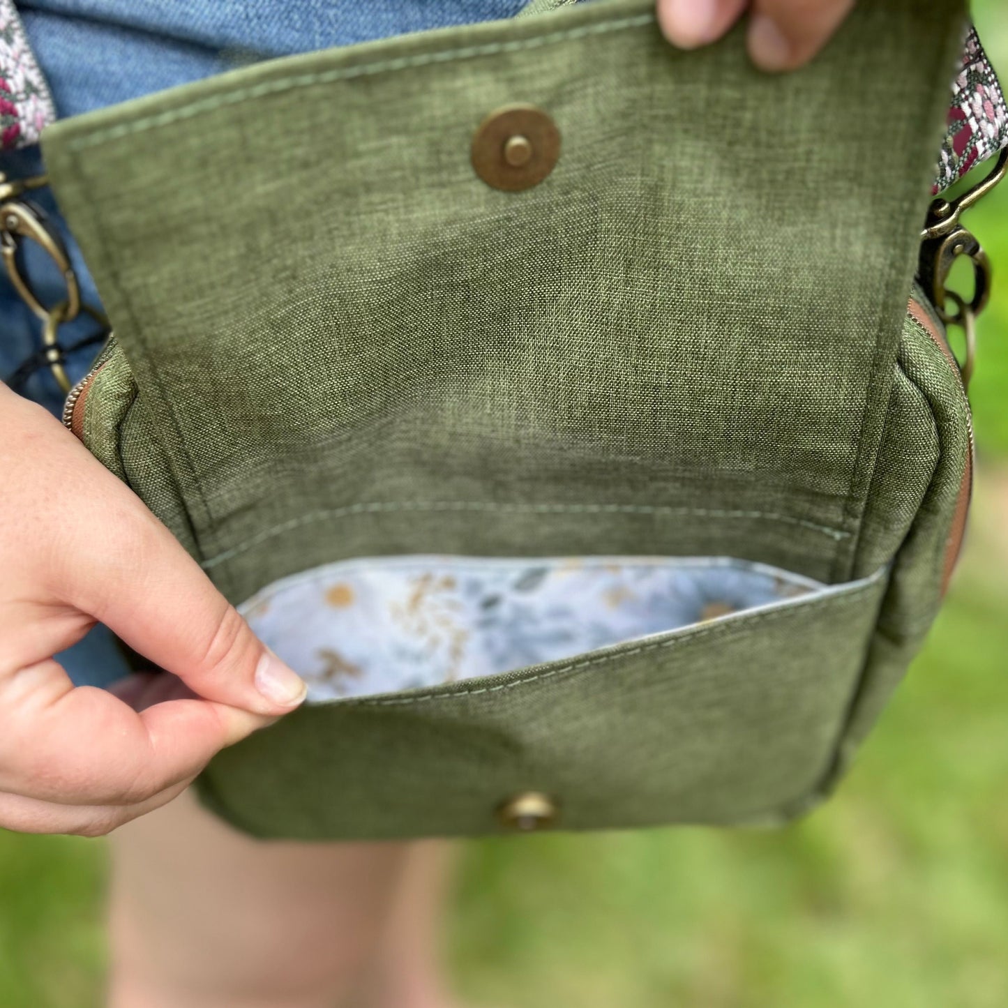 Green Crossbody Bag