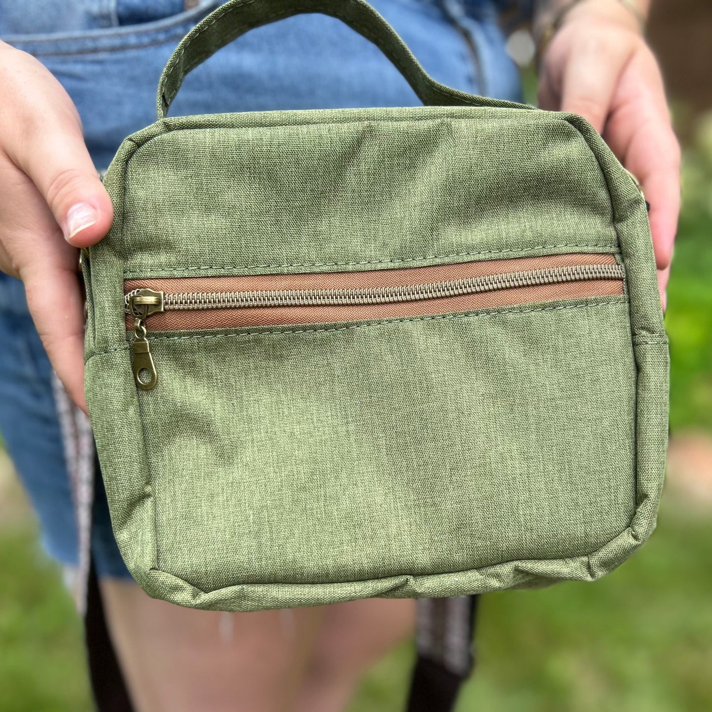 Green Crossbody Bag