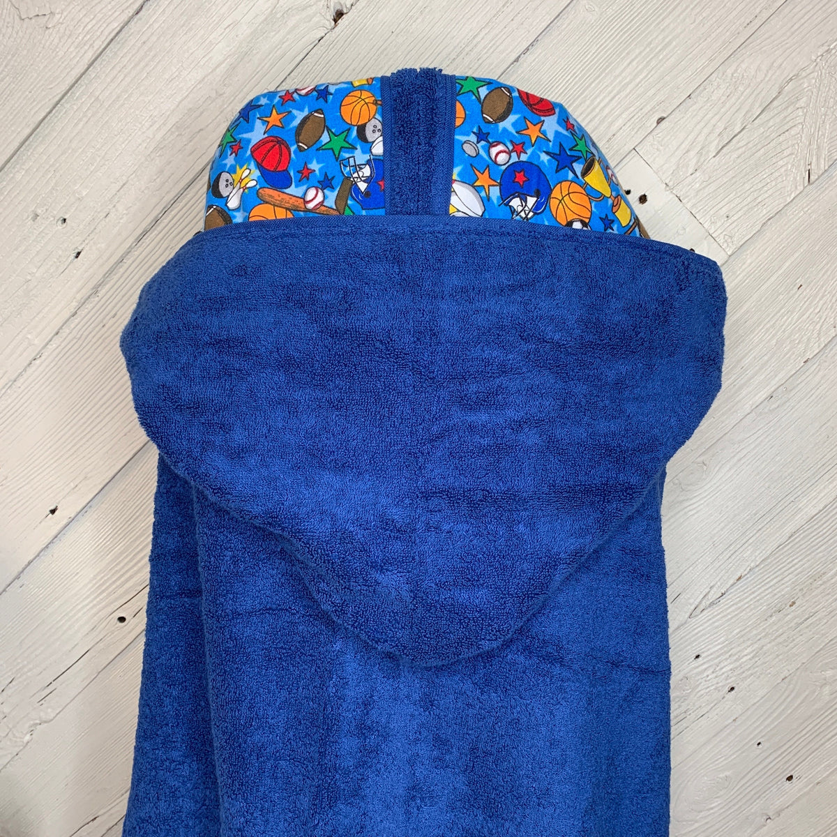 Adult hooded bath towel with optional sports flannel, personalized adult hooded beach towel, adult hooded poncho towel