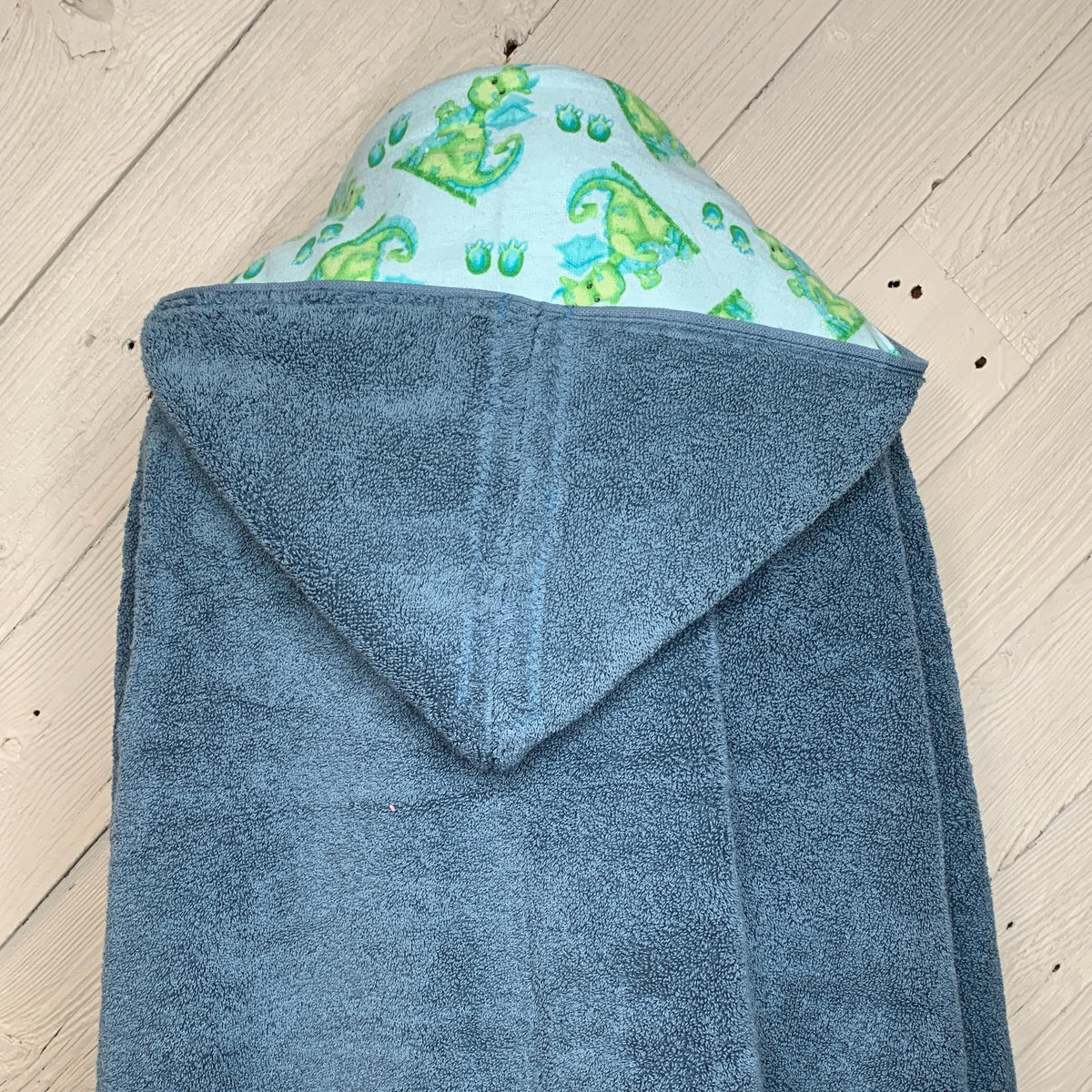 Boy hooded dragon towel, personalized beach towel, pool wrap, hooded bath towel, kids bath towel, hooded poncho towel