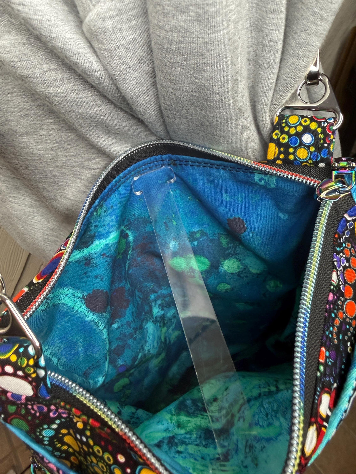 Colorful crossbody purse, women's crossbody bag, hipster bag, adjustable crossbody bag, women's handbag
