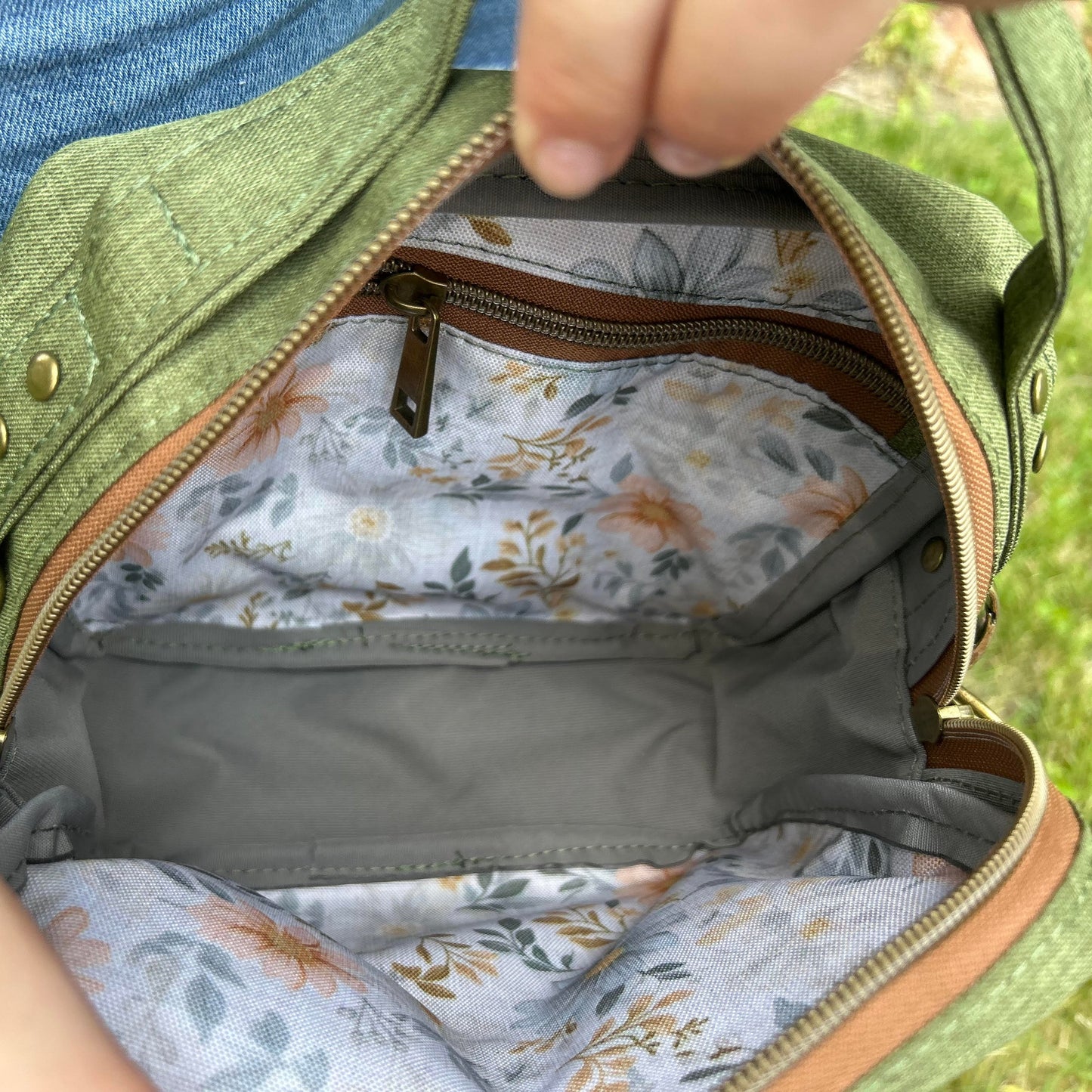 Green Crossbody Bag